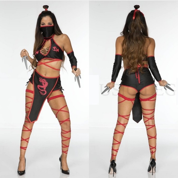 Sexy Ninja Assassin Costume - Picture 2 of 2